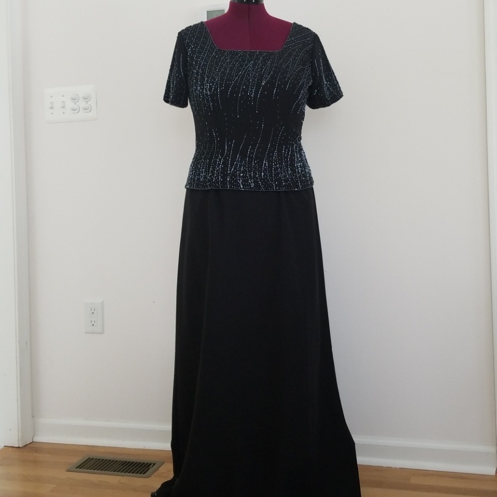 2 pc. Black Evening Outfit